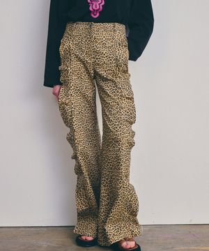 프릴 팬츠_레오퍼드