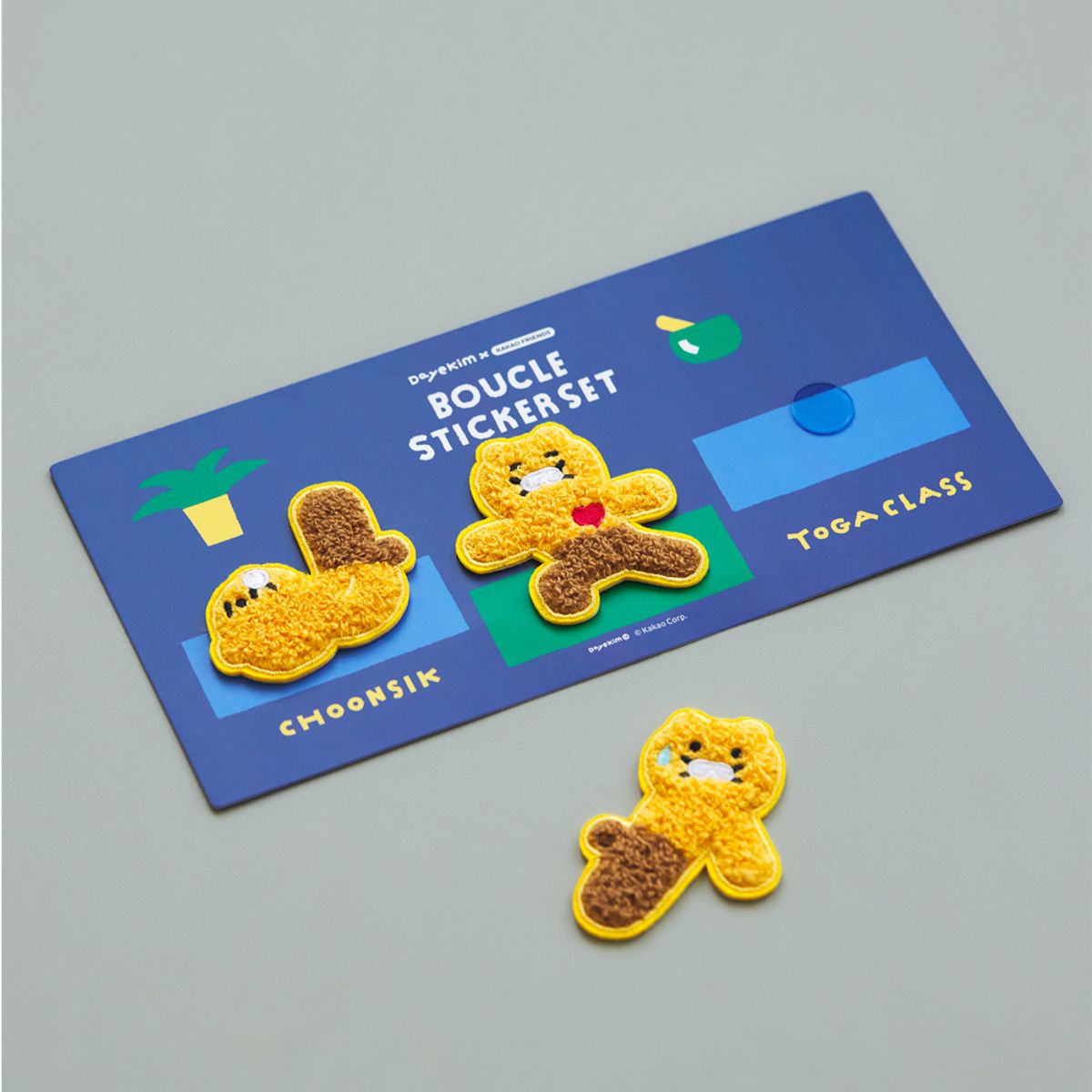 카카오프렌즈(KAKAO FRIENDS) 김다예X카카오프렌즈 이너피스 부클스티커_춘식이