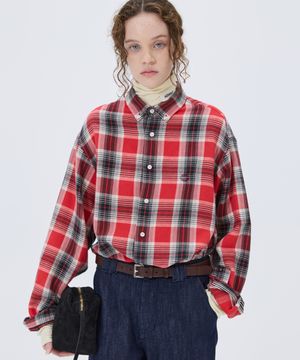 WESTERN CHECK SHIRT RED