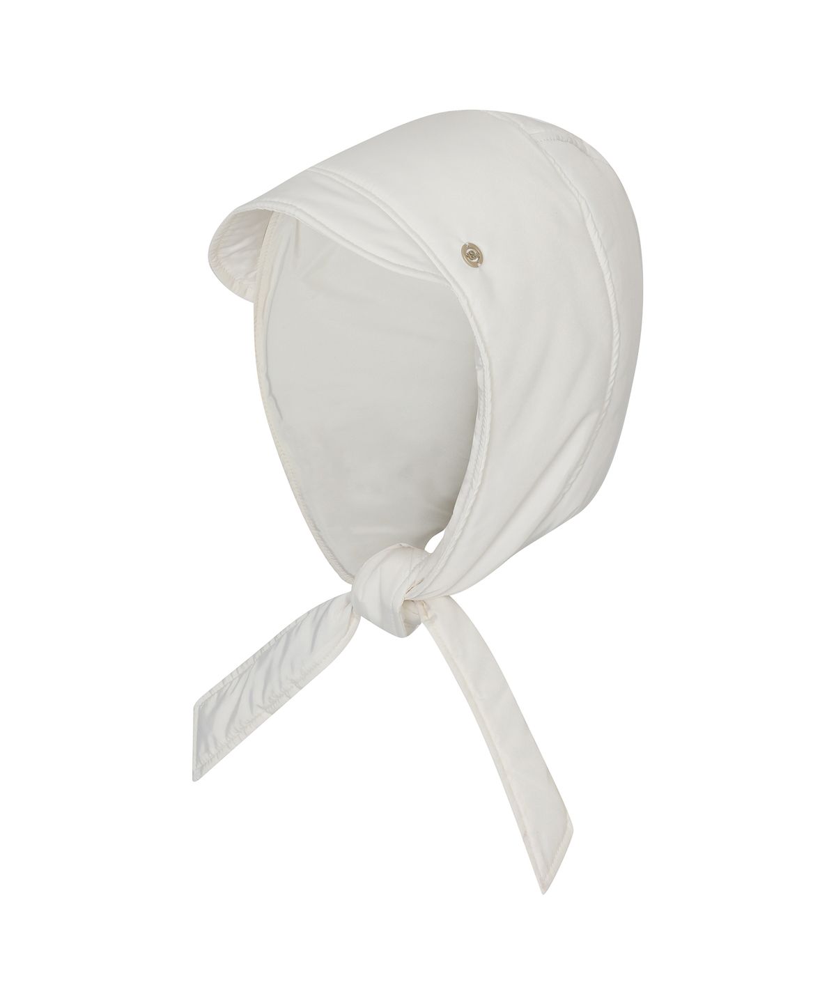 플레이부(PLAYBOO) PUFFER HOOD SCARF_Ivory