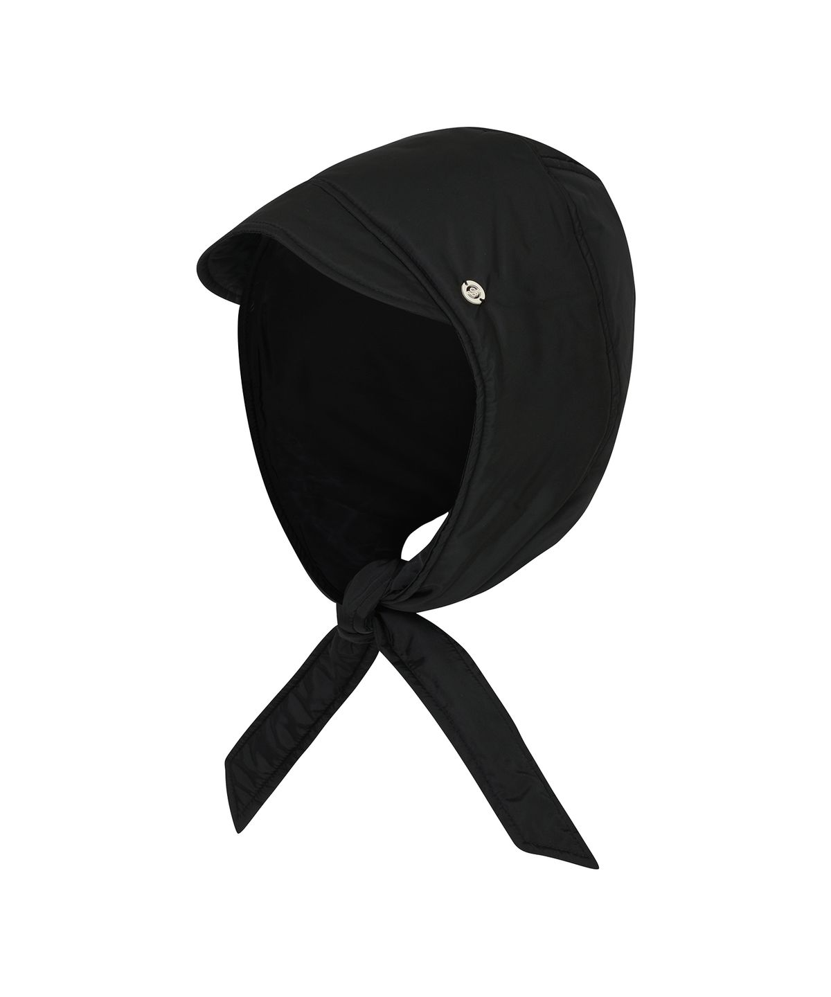 플레이부(PLAYBOO) PUFFER HOOD SCARF_Black