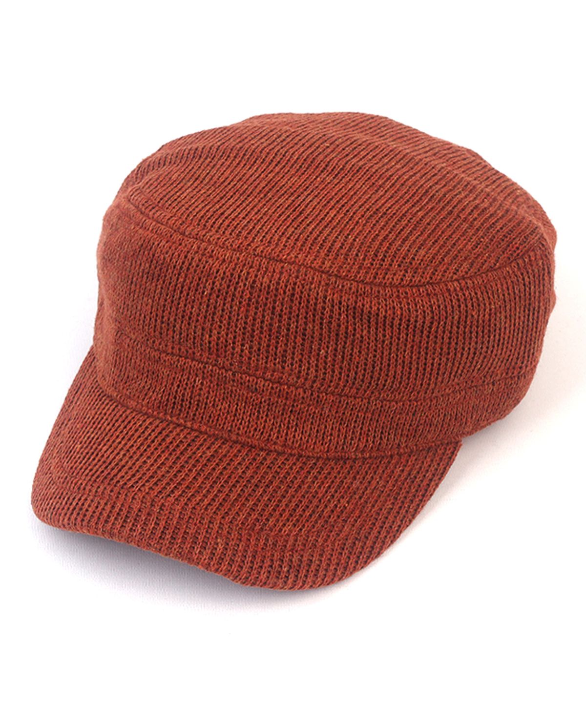 유니버셜 케미스트리(UNIVERSAL CHEMISTRY) Knit Brown Military Cap 군모