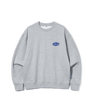 오버핏 로고 스웻셔츠[M-GREY](UBRLTA1)