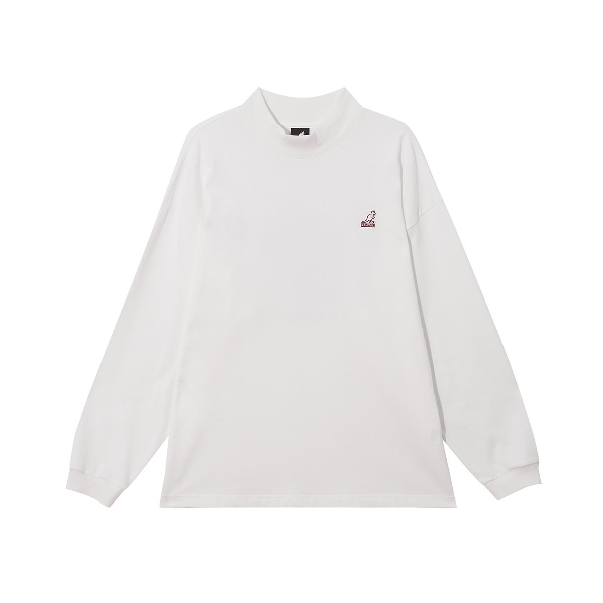 캉골(KANGOL) 워시드 베이스볼 그래픽 긴팔 티셔츠 3541 오프화이트