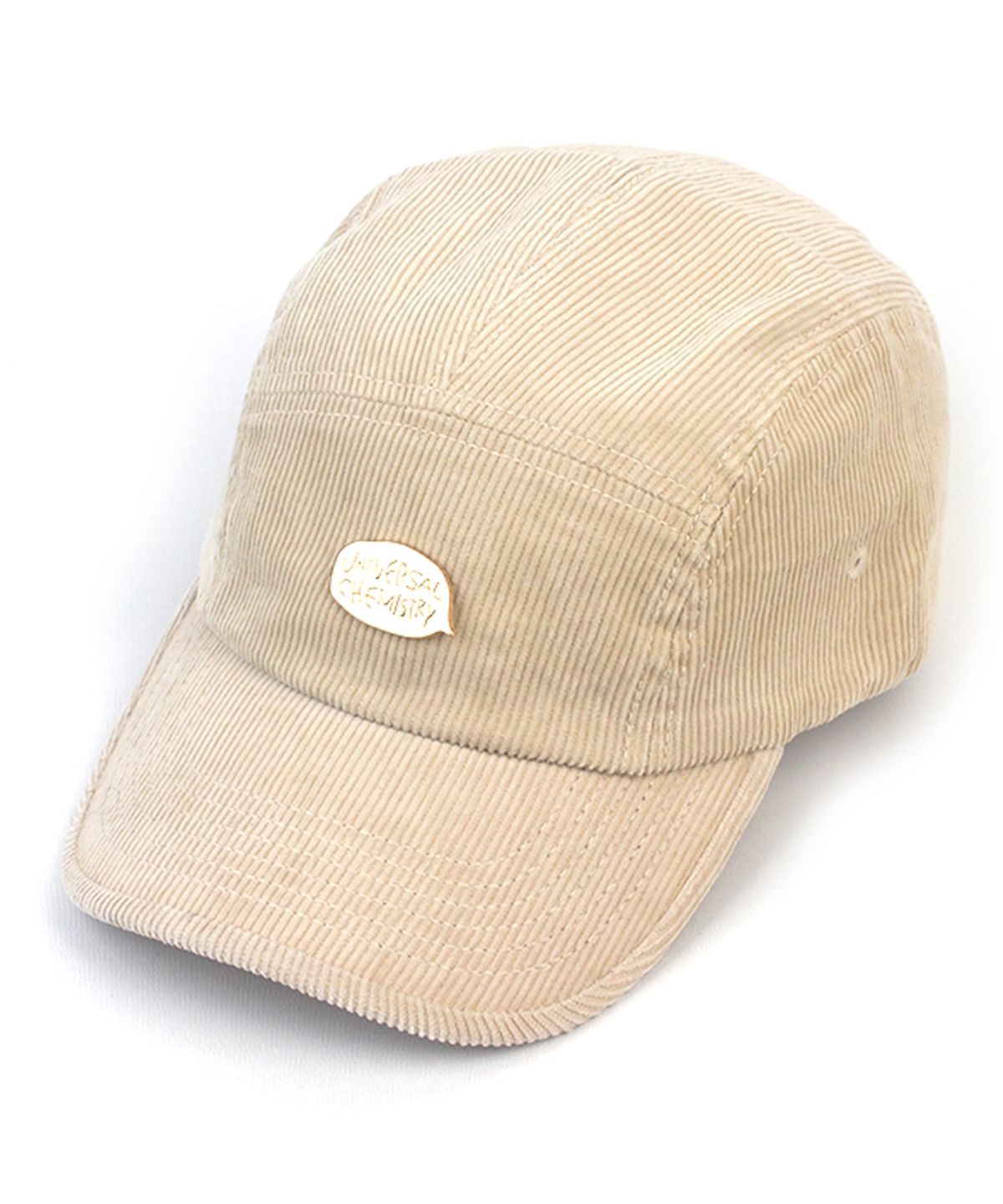 유니버셜 케미스트리(UNIVERSAL CHEMISTRY) Washing Corduroy Ivory Campcap 캠프캡