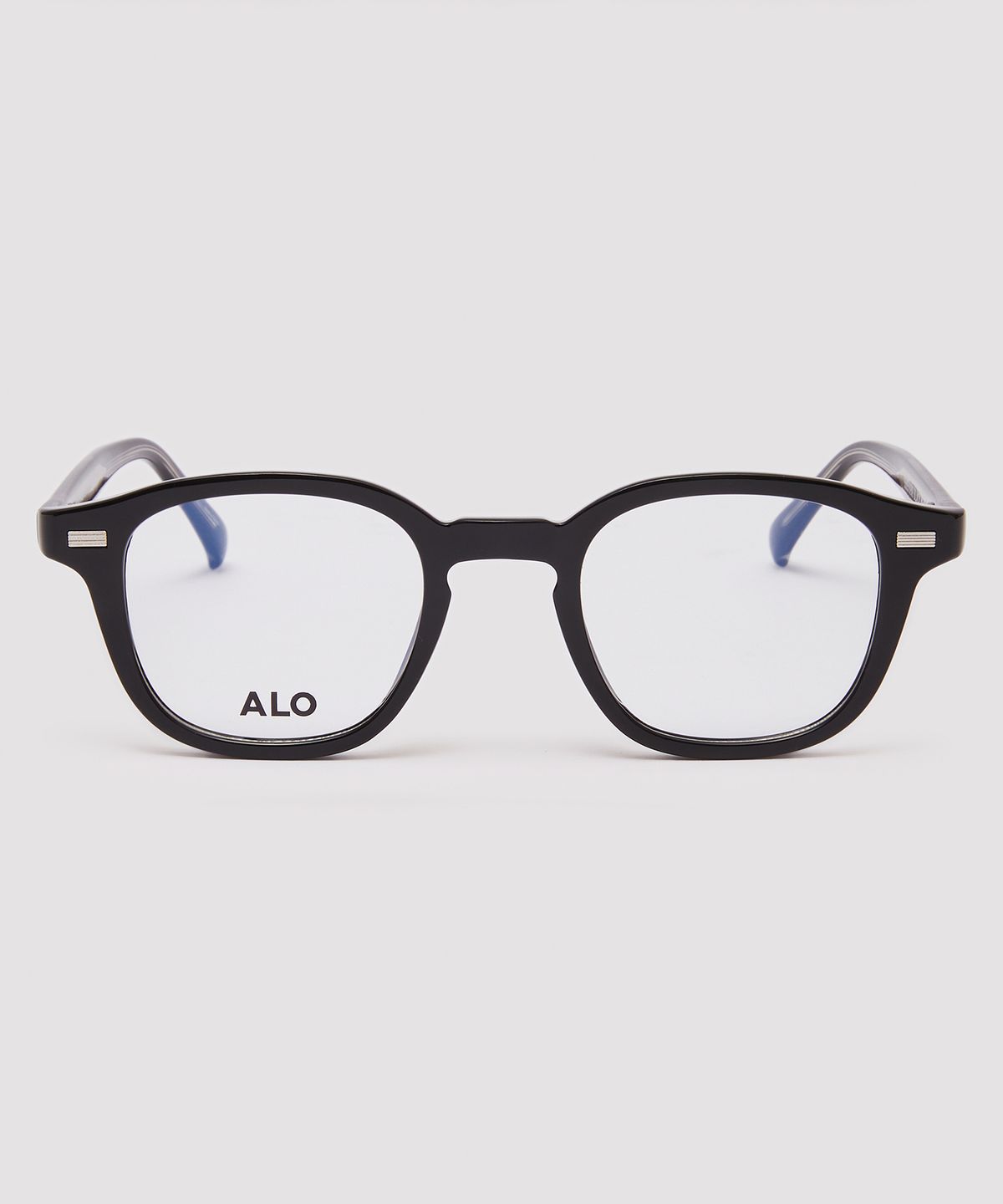 알로아이웨어(ALO EYEWEAR) [Essential] AL5505 0909G 웰링턴 블랙 안경테 블루라이트 차단 렌즈 선택