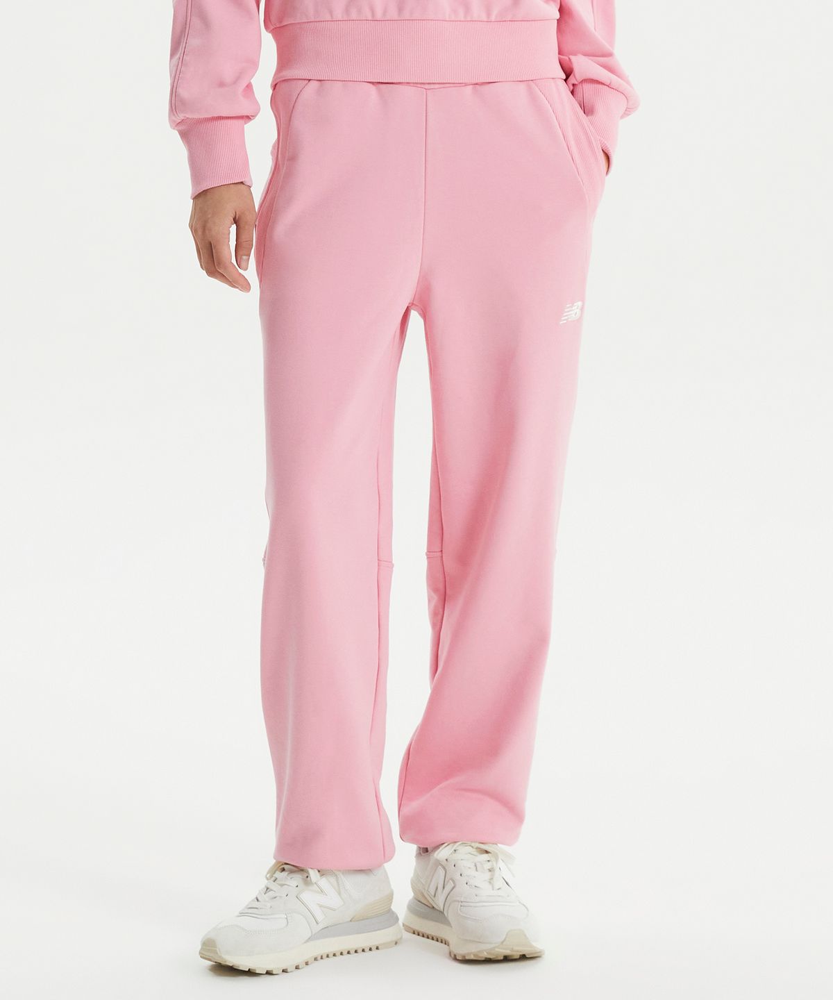 뉴발란스(NEW BALANCE) NBMLF4W932 / WOMEN 에센셜 조거 팬츠 (PINK)