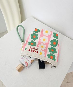 나만의 커스텀 손목 스트랩파우치_플리워ST 그린핑크