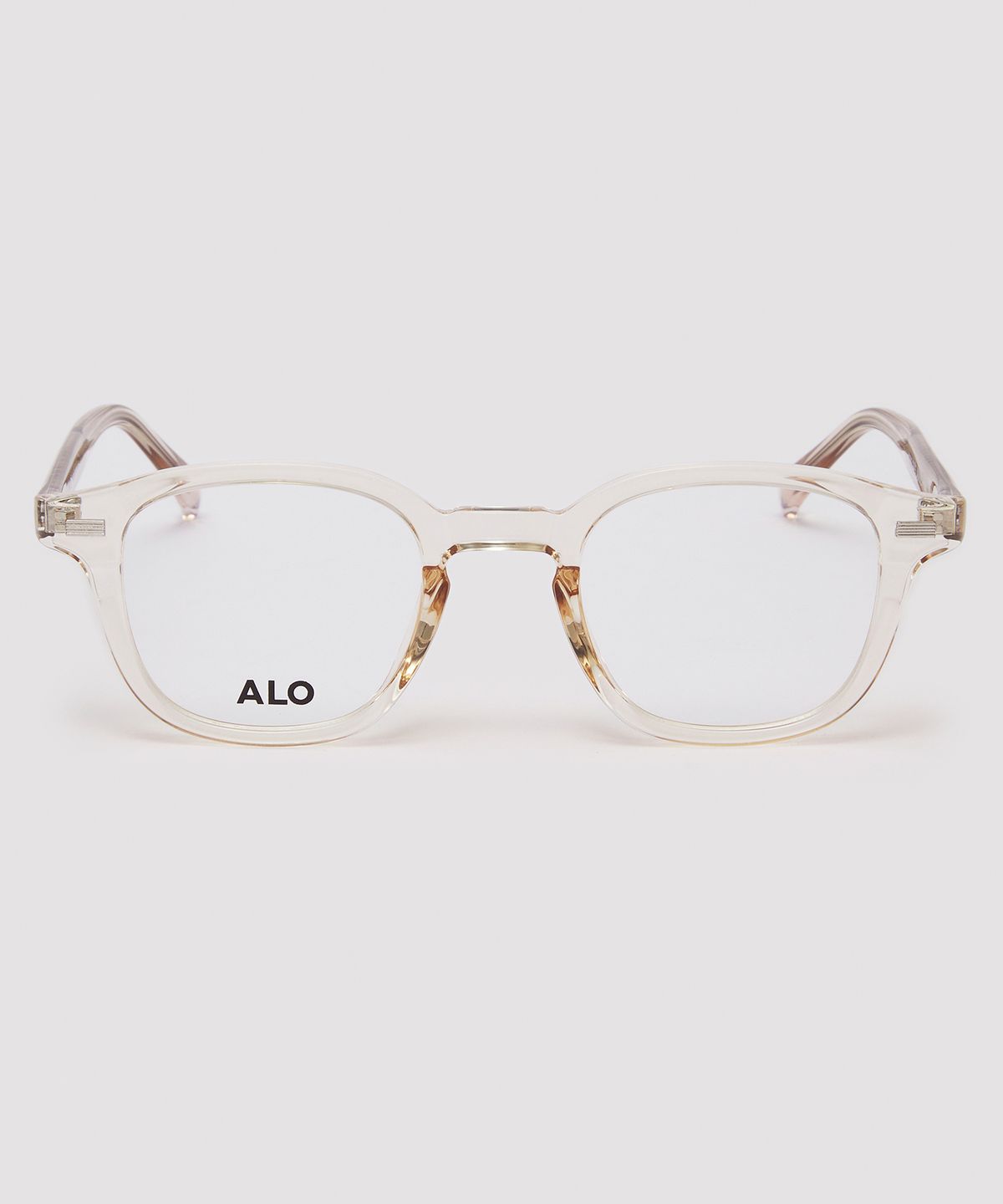 알로아이웨어(ALO EYEWEAR) [Essential] AL5505 2525G 웰링턴 앰버 안경테 블루라이트 차단 렌즈 선택