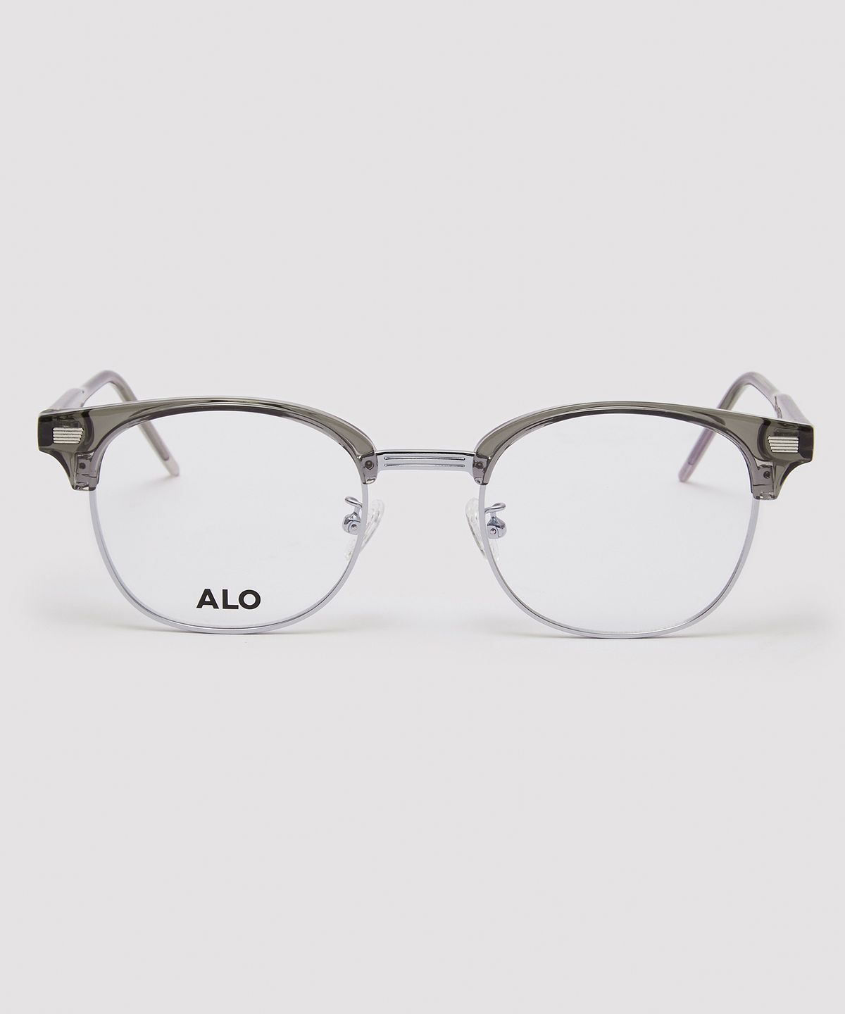 알로아이웨어(ALO EYEWEAR) [Essential] AL5506 1010G 하금테 그레이/실버 안경테 블루라이트 차단 렌즈 선택