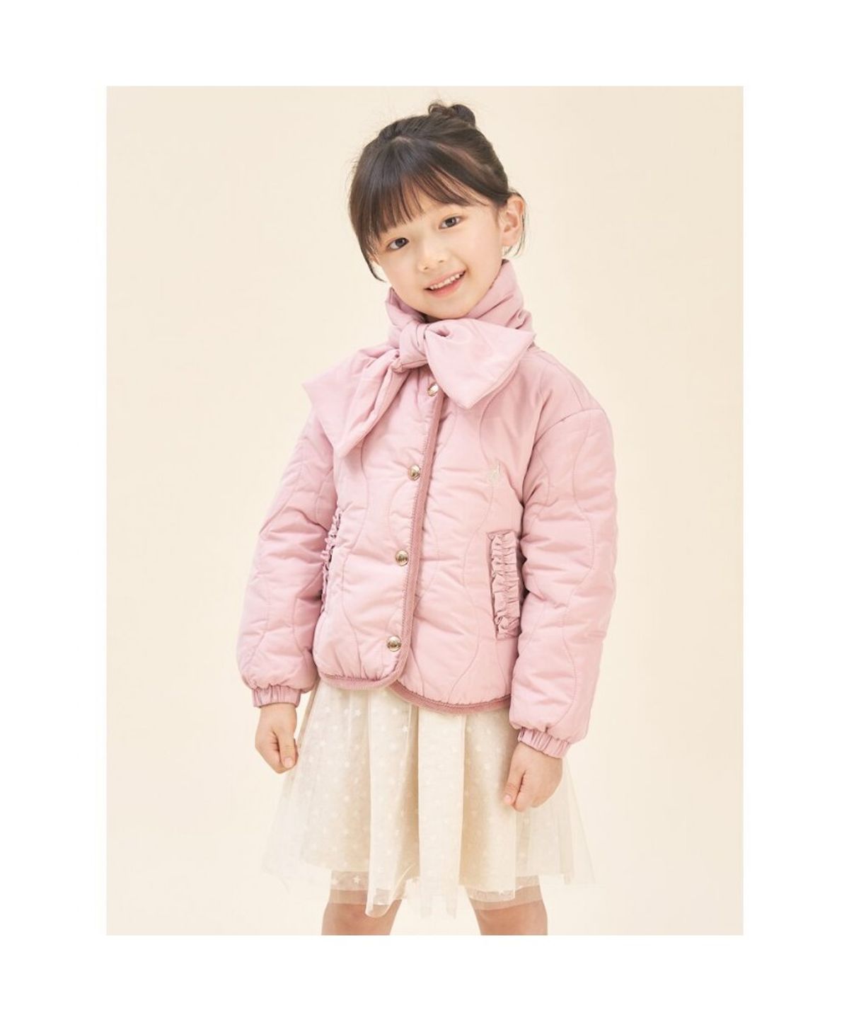빈폴 키즈(BEANPOLE KIDS) 여아 러블리 2SET 패딩 점퍼  라이트 핑크 (BI5938G01Y)