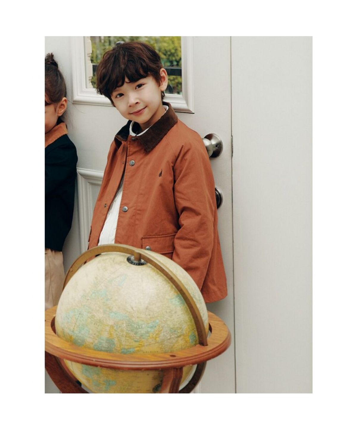 빈폴 키즈(BEANPOLE KIDS) 클래식 헌팅 재킷  브라운 (BI5839U02D)