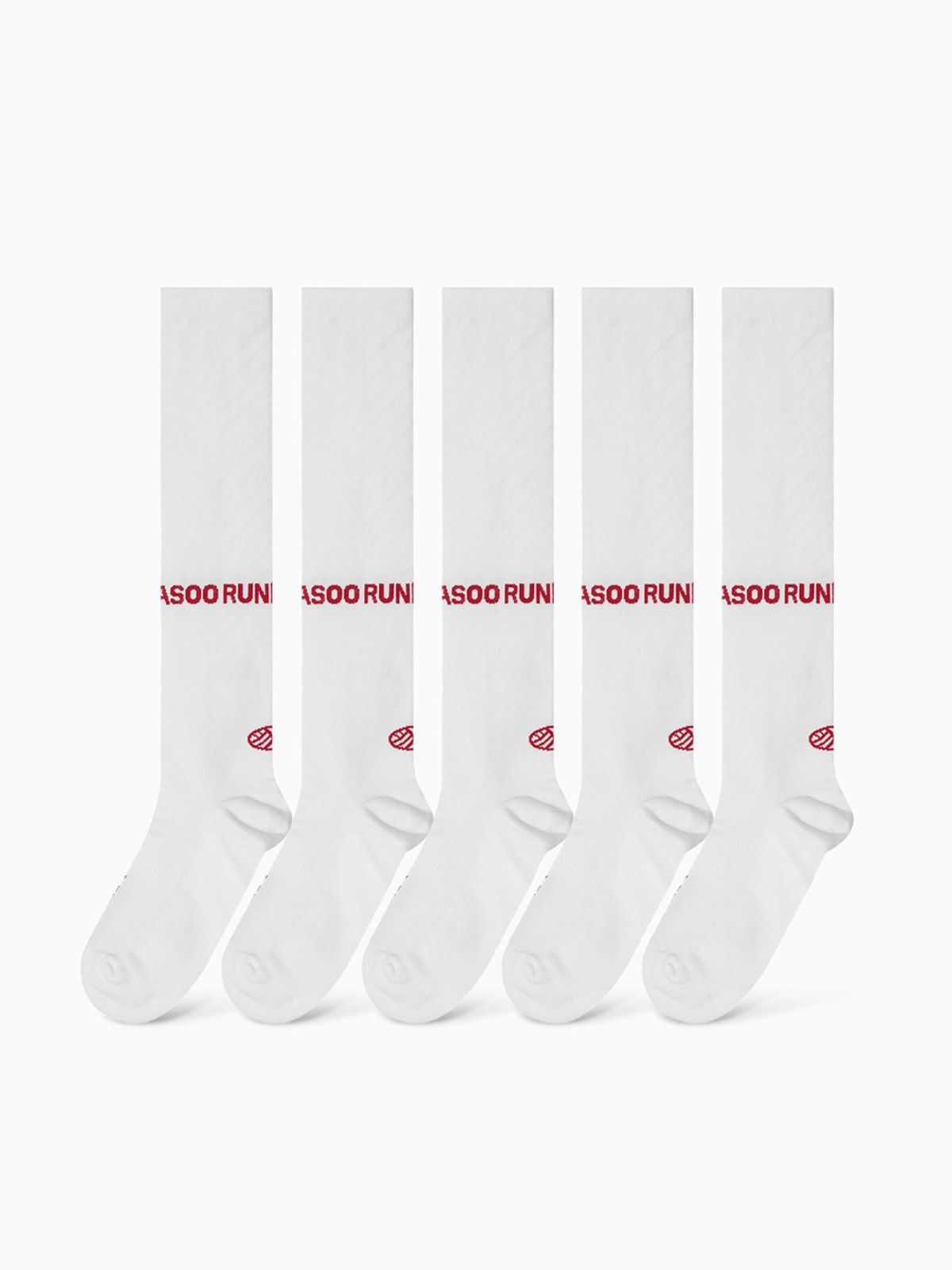 미나수(MENASOO) [5 PACK] Menasoo Long Socks_White