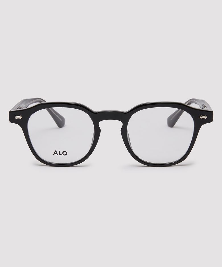 [Essential] AL5507 0909G 프렌치 스퀘어 블랙 안경테 블루라이트 차단 렌즈 선택