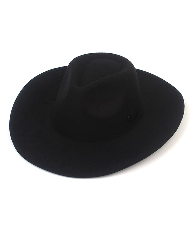 Cowboy Wool Black Fedora 페도라