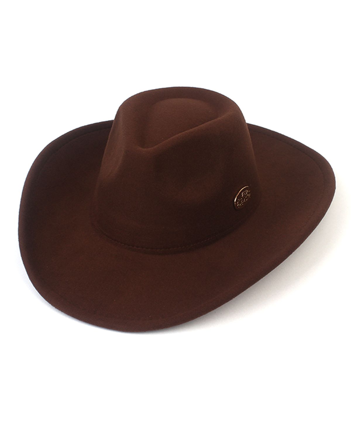 유니버셜 케미스트리(UNIVERSAL CHEMISTRY) Cowboy Wool Brown Fedora 페도라