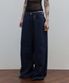 RC Stripe Wide Pants - Navy