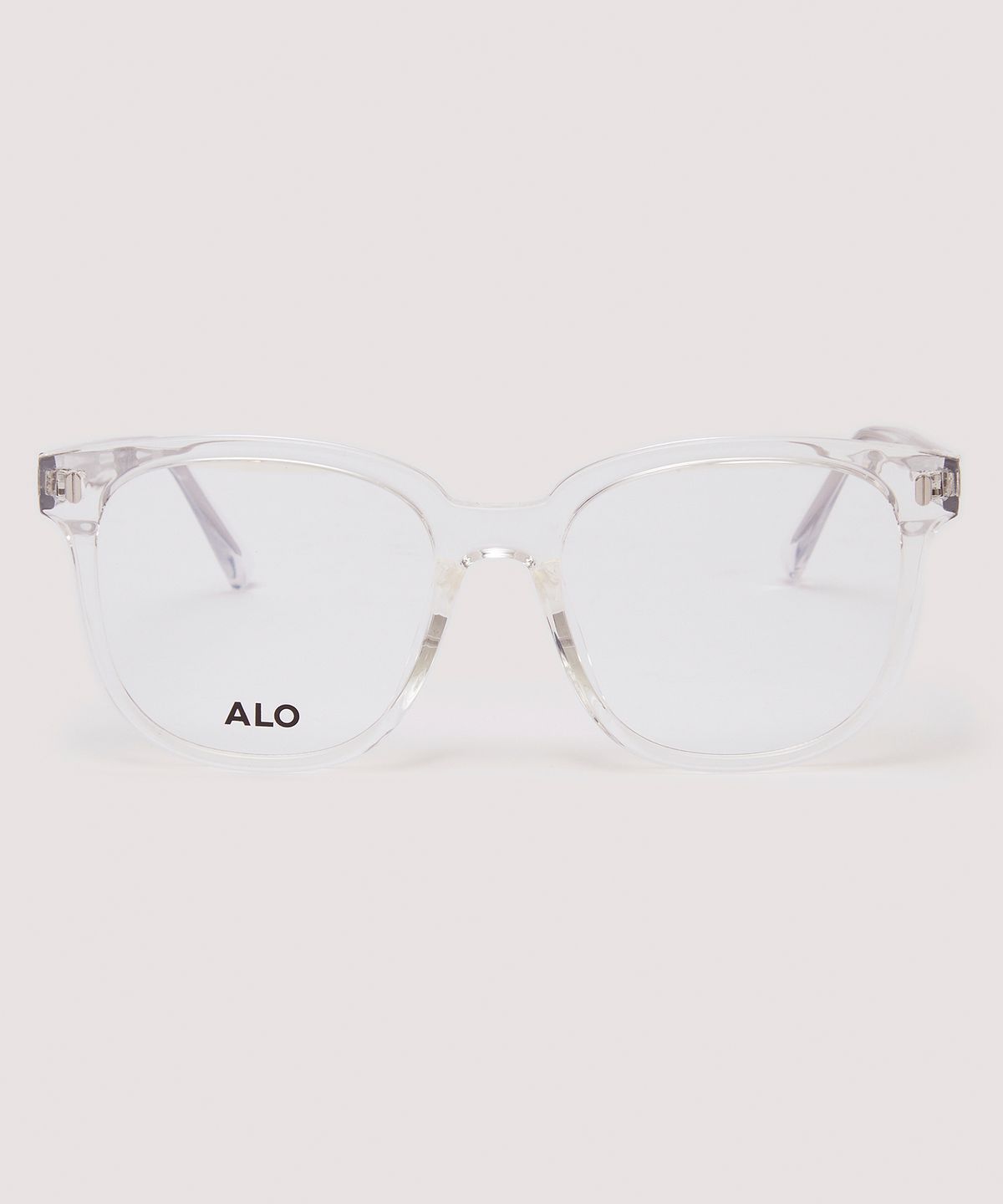 알로아이웨어(ALO EYEWEAR) [Essential] AL5508 2020G 투빅 오버스퀘어 클리어 안경테 블루라이트 차단 렌즈 선택