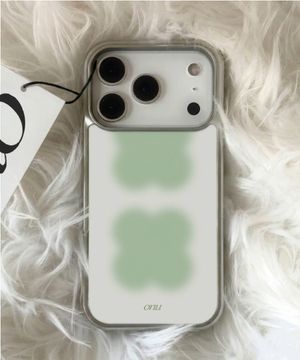 [아이폰17 출시][2COLOR] 그라데이션 패턴 디자인 실버 에폭시케이스