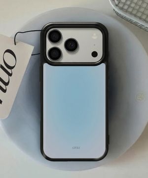 [아이폰17 출시][4COLOR] 이클립스 그라데이션 디자인 블랙 에폭시케이스