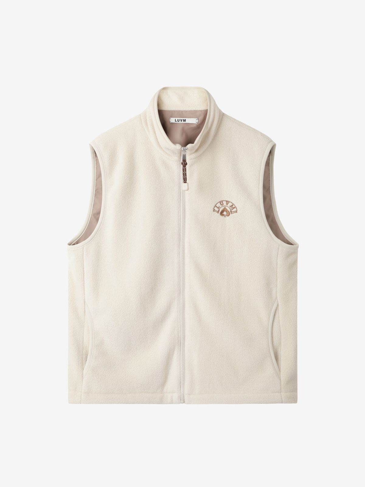 엘유브이엠(LUVM) FLEECE VEST_CREAM