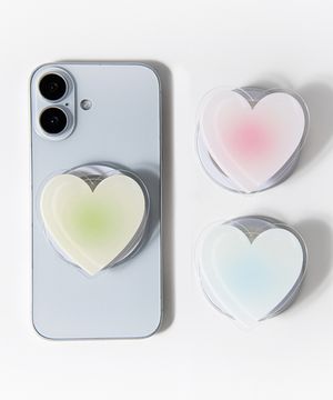 [3TYPE] 하트 그라데이션 디자인 맥세이프 아크릴 톡