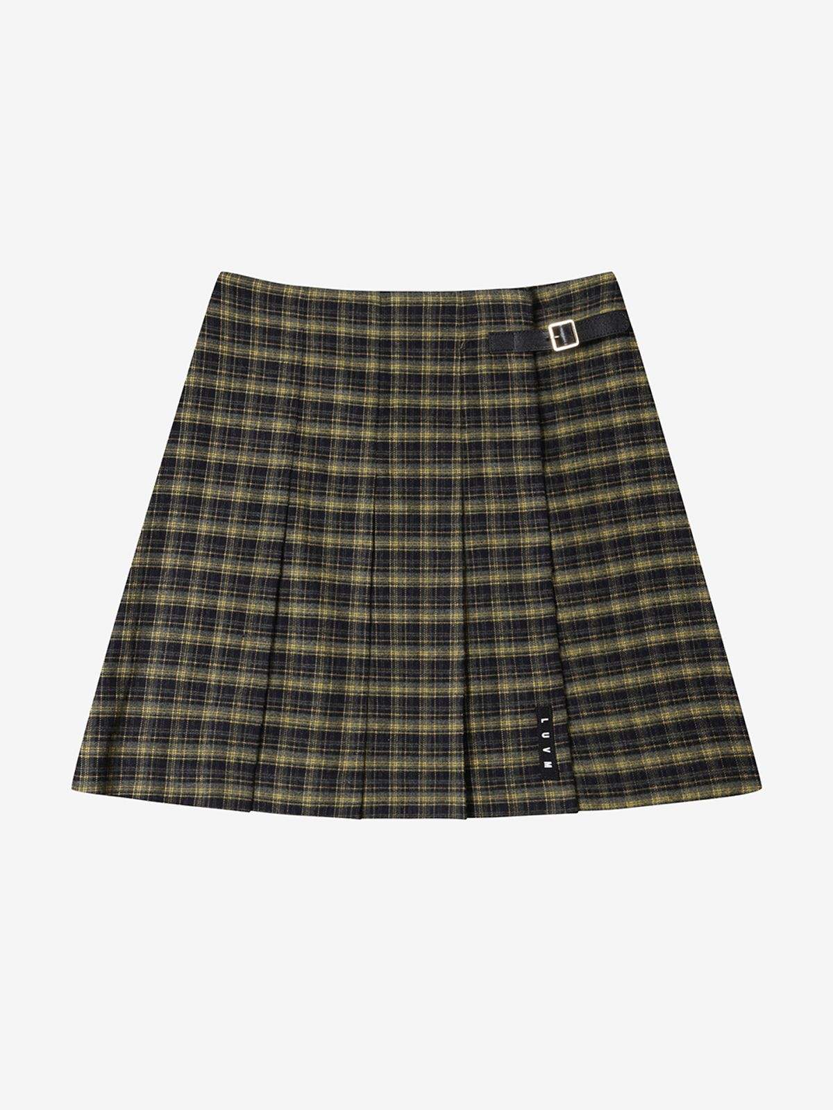 엘유브이엠(LUVM) MINI PLEATS SKIRT_CHECKED FABRIC