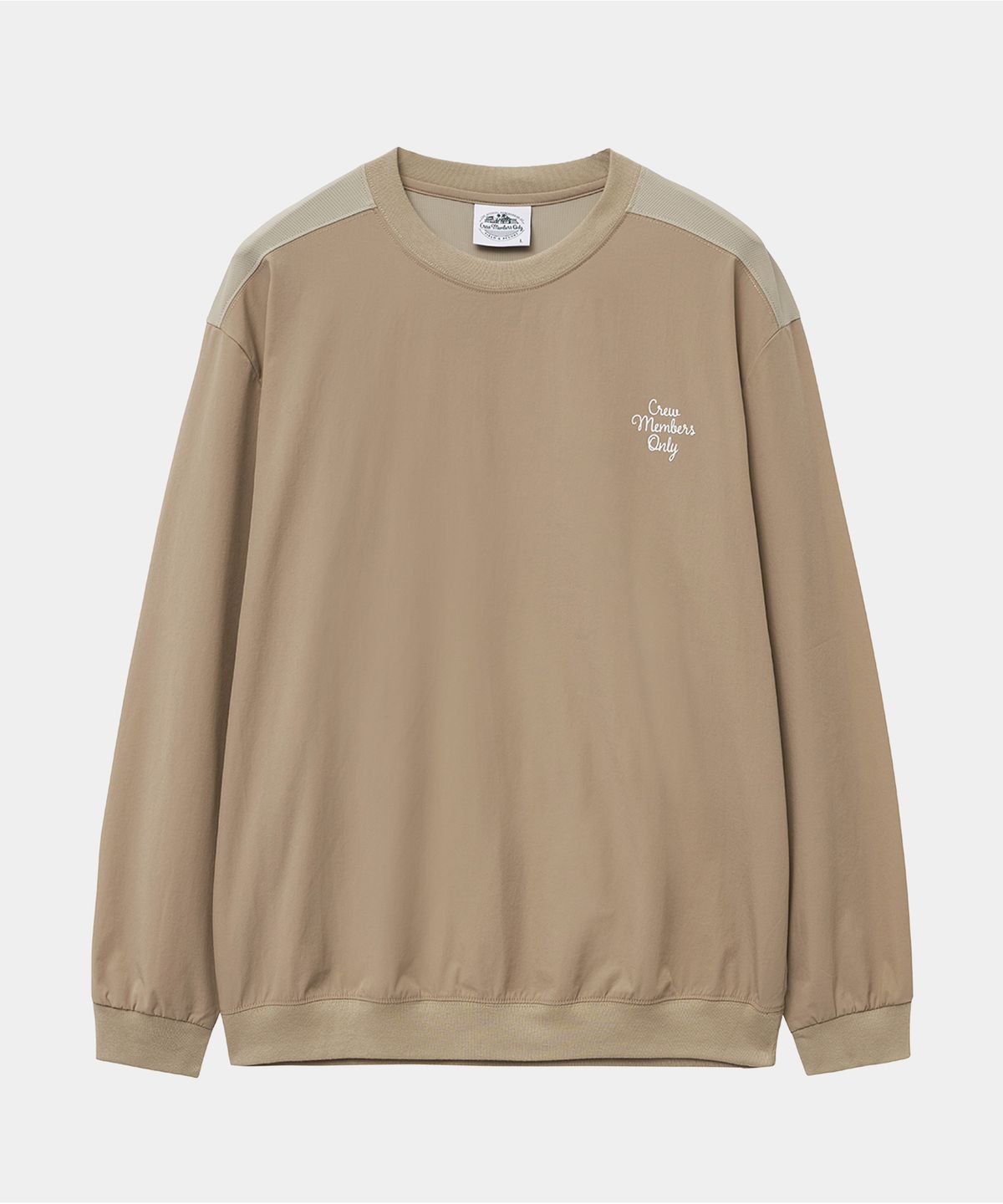 크루멤버스온리(CREW MEMBERS ONLY) MESH MIX NYLON PISTE BEIGE