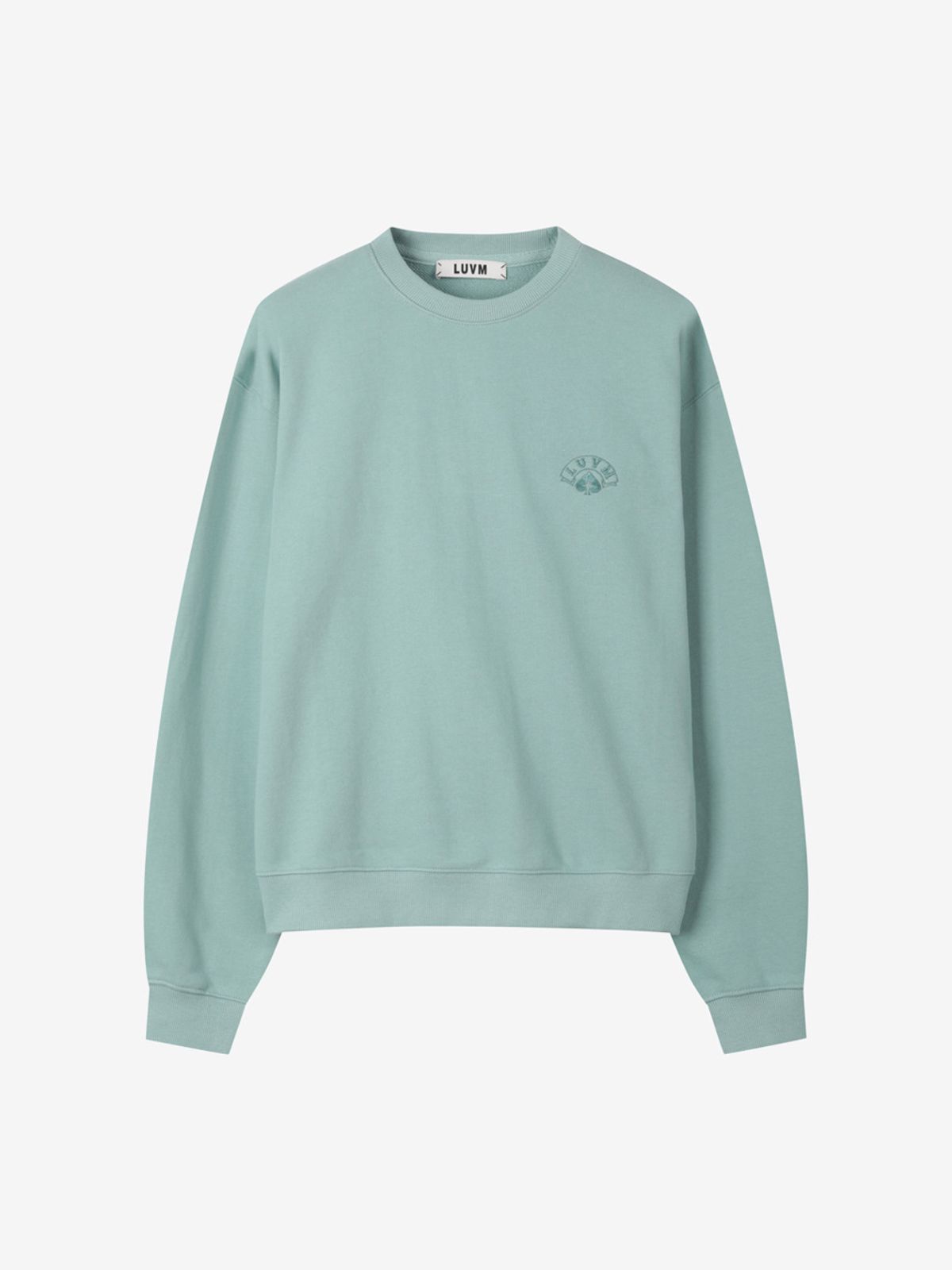 엘유브이엠(LUVM) SMALL LOGO SWEATSHIRTS_MINT