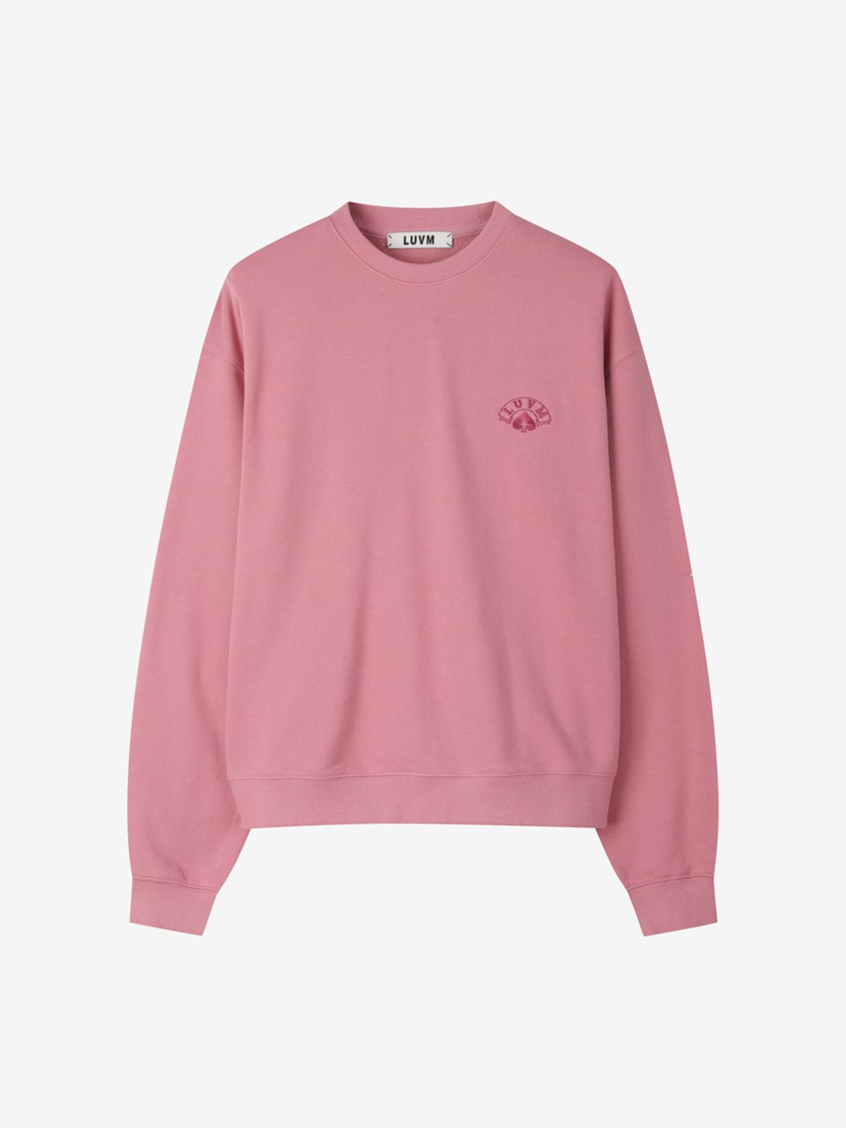 엘유브이엠(LUVM) SMALL LOGO SWEATSHIRTS_PINK