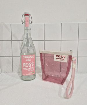 나만의 커스텀 손목 스트랩파우치_글리터 핑크