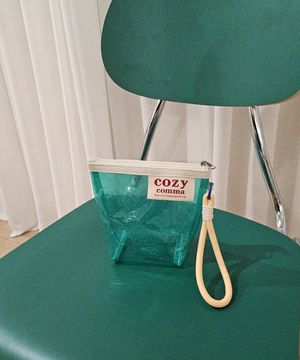 나만의 커스텀 손목 스트랩파우치_글리터 그린