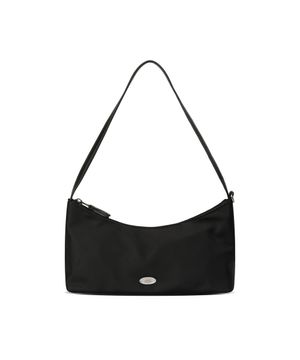 나일론 숄더백_블랙