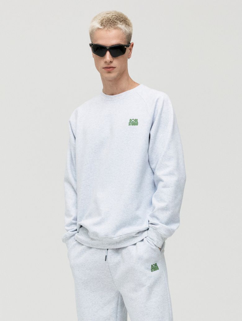 MS ACTIVE SWEAT-MELANGE GREY