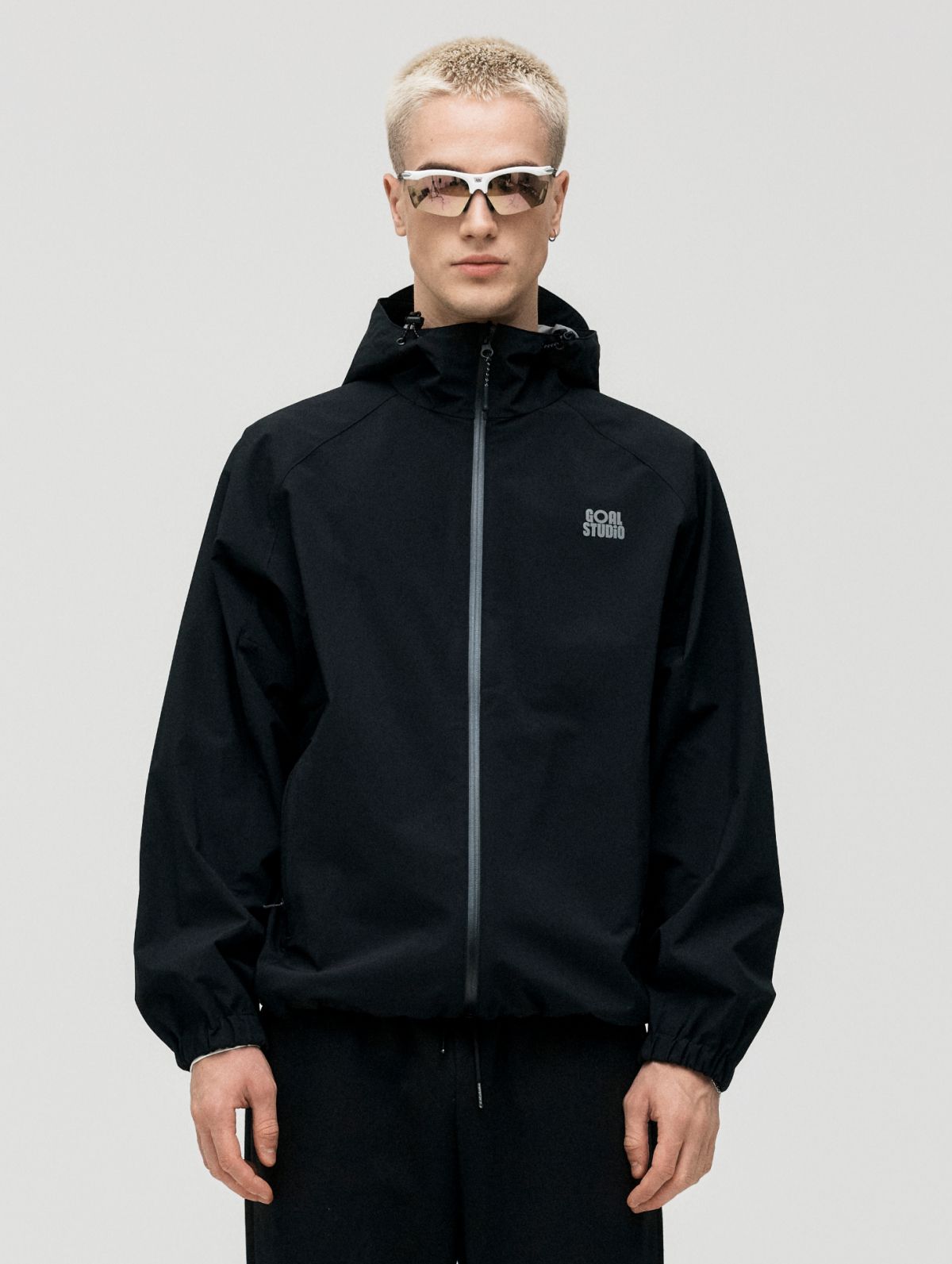 골스튜디오(GOALSTUDIO) MS 3LAYER ACTIVE JACKET-BLACK