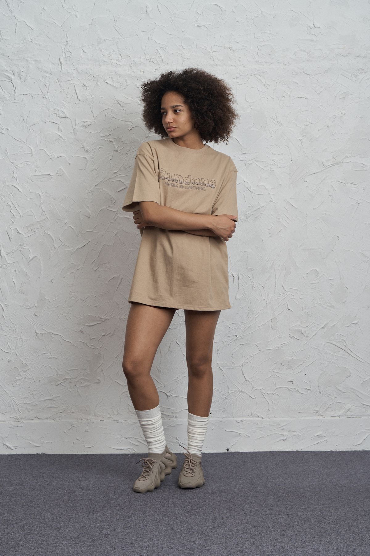 런던(RUNDONE) Military t-shirts [SAND]