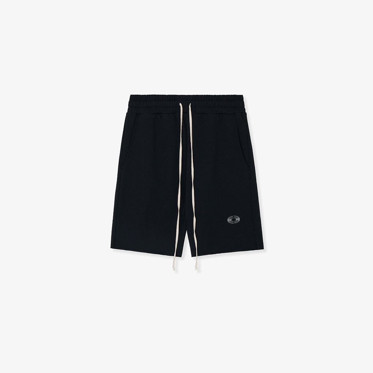 언커먼(UNCMN) 로고 자수 베이직 스웻 쇼츠