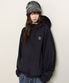 2WAY 후디드 윈드브레이커 자켓_블랙