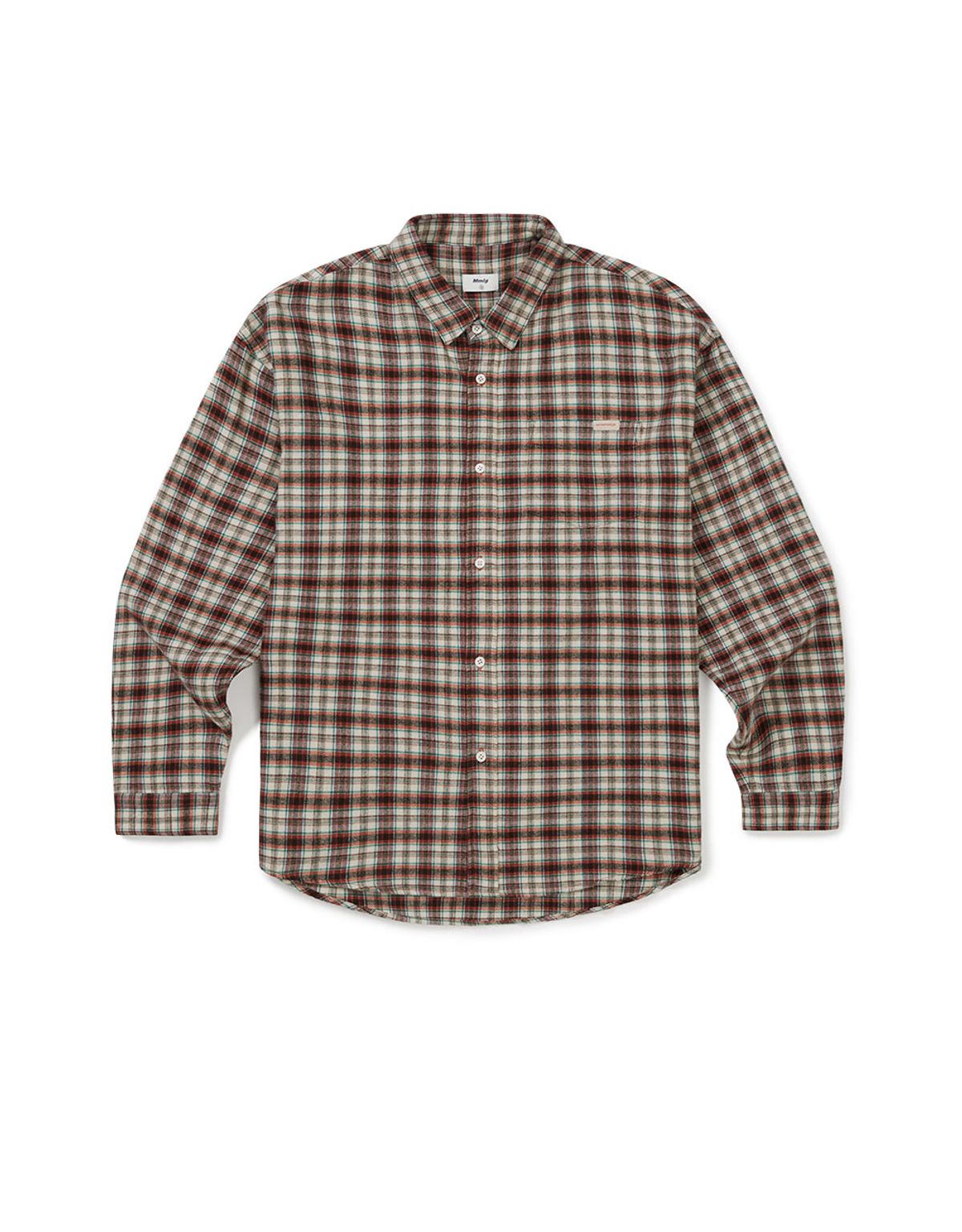 엠엠엘지(MMLG) [Mmlg] SERIES FLANNEL SHIRT (IVORY)