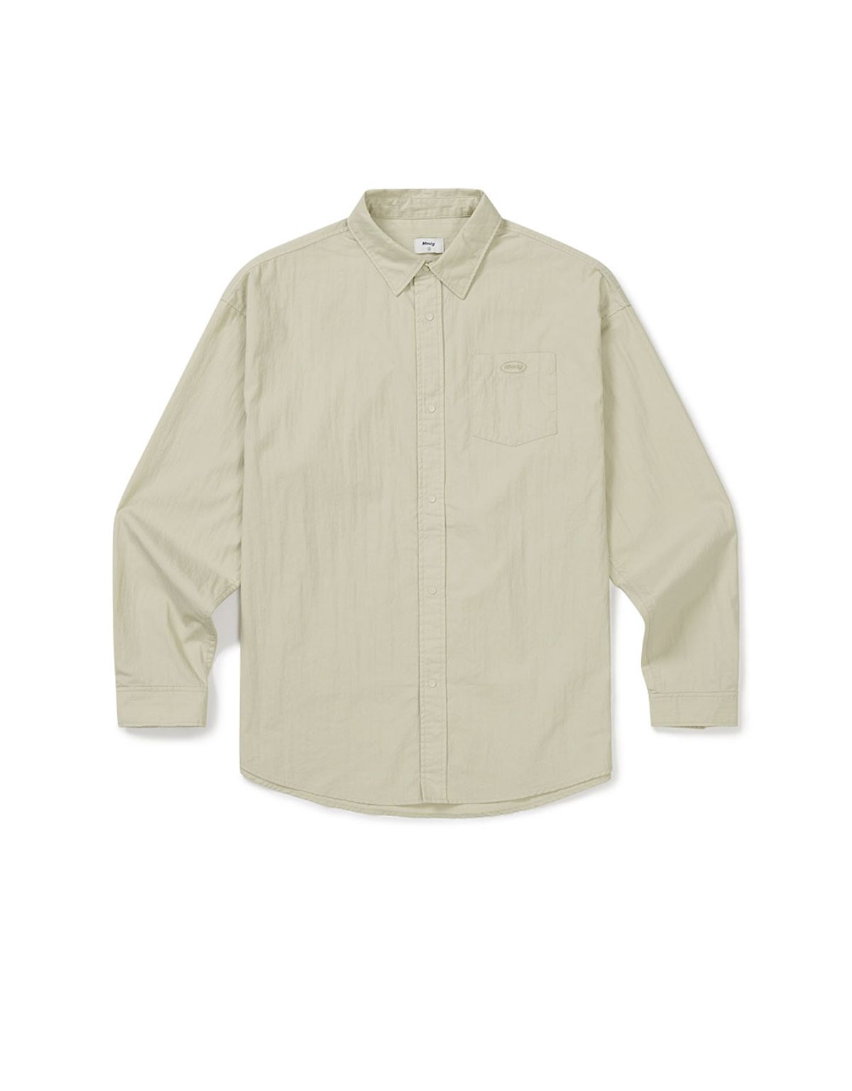 엠엠엘지(MMLG) [Mmlg] WASHED SERIES SHIRT (BEIGE)