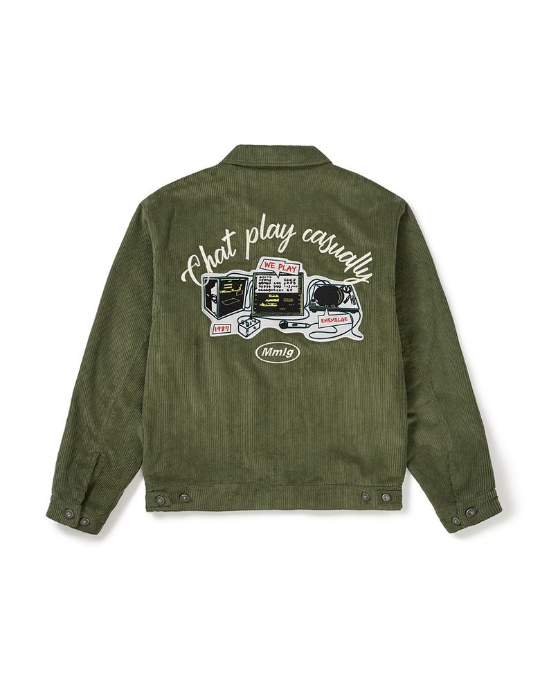 [Mmlg] CPC DJ CORDUROY JACKET (KHAKI)