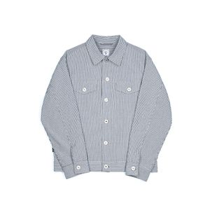 ES07 스트라이프 트러커 자켓