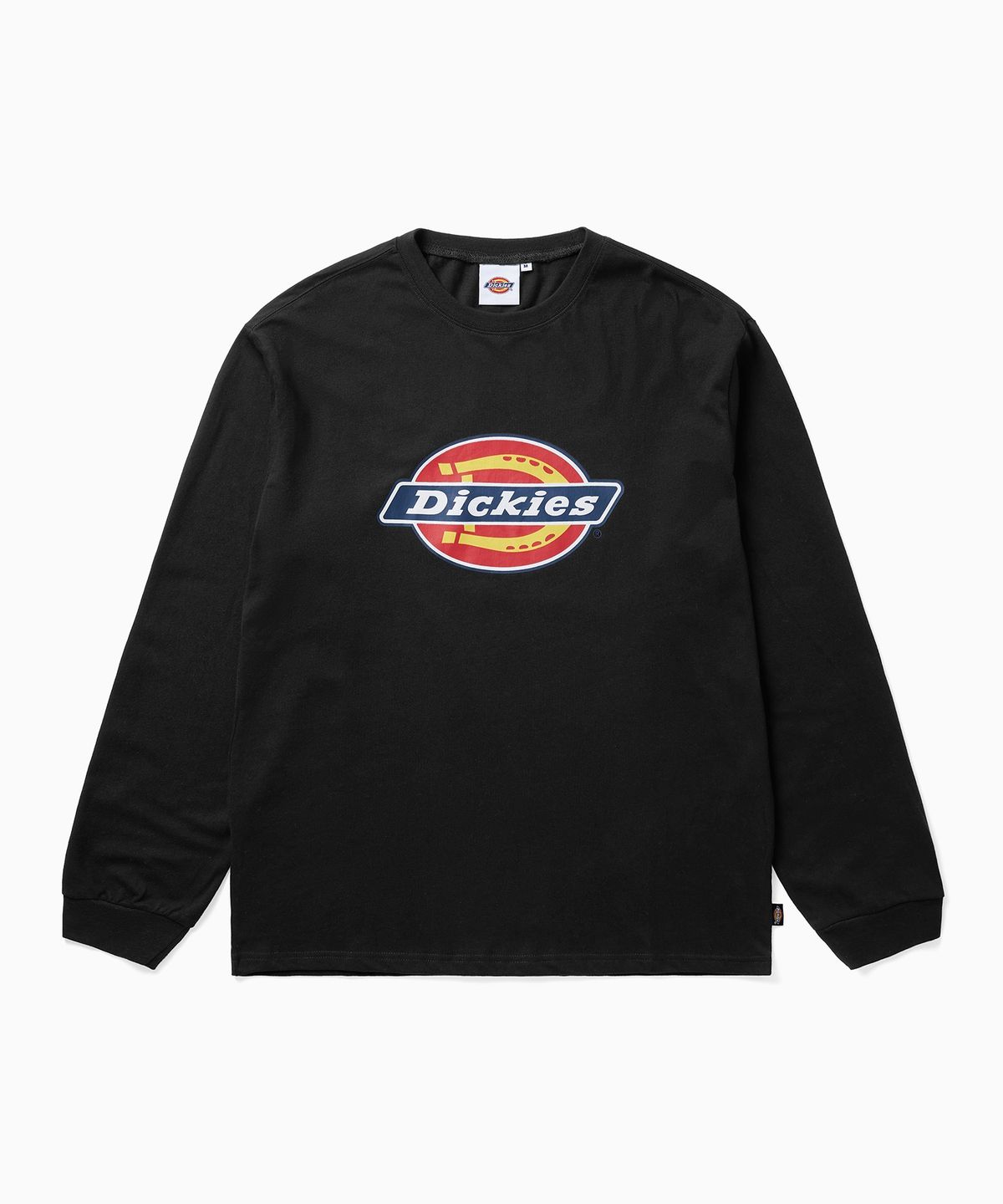 디키즈(DICKIES) 트리 로고 롱슬리브 Black