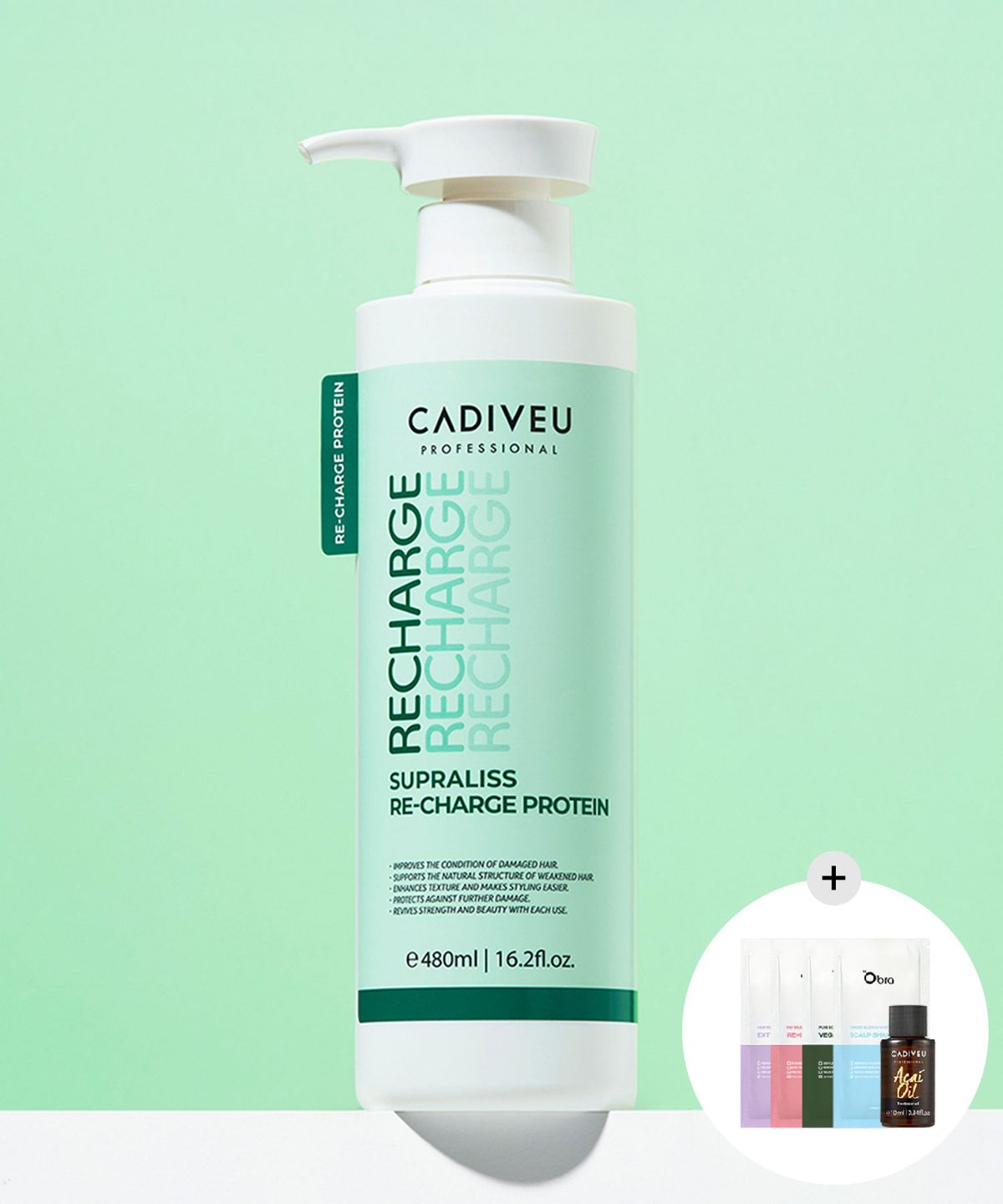 카디뷰(CADIVEU) 리차지 프로테인 480ml