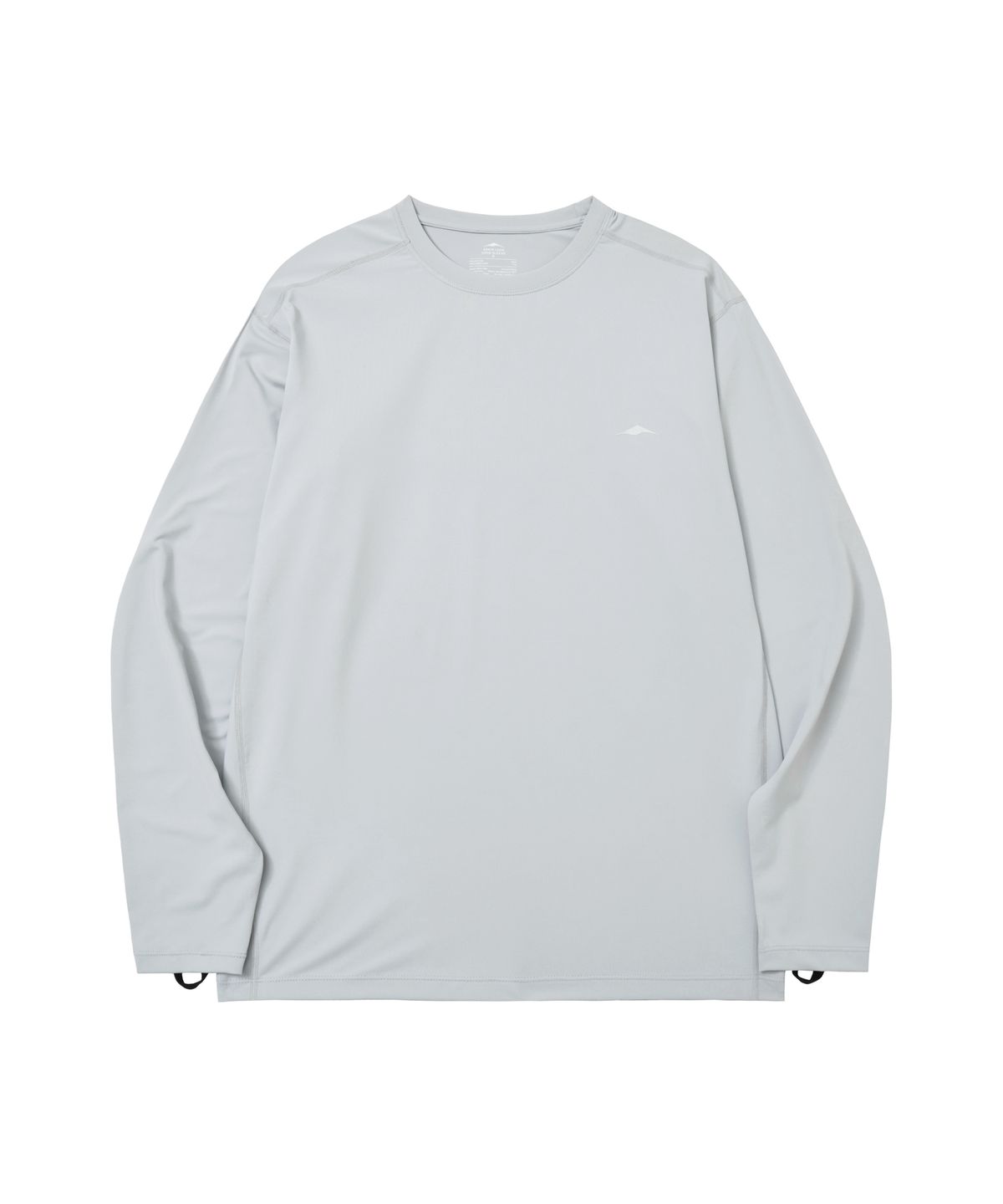고요웨어(GOYOWEAR) 아스킨 로고 롱 슬리브 (라이트 그레이)