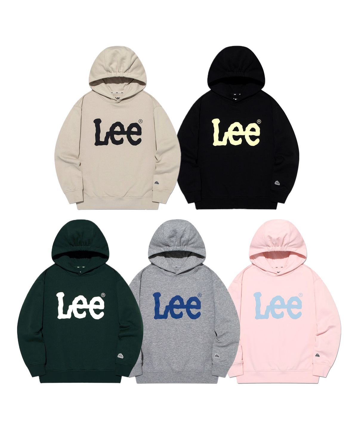 리 키즈(LEE KIDS) 빅 트위치 오버핏 후드티 LK2501HD01 (5 colors)