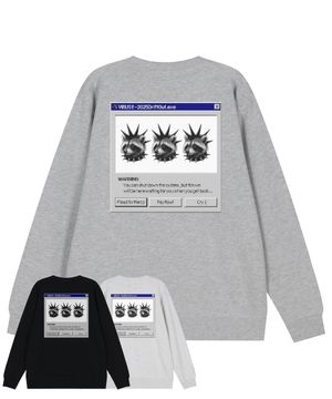 바이러스 펑크 라쿤 스웻셔츠 (3color)