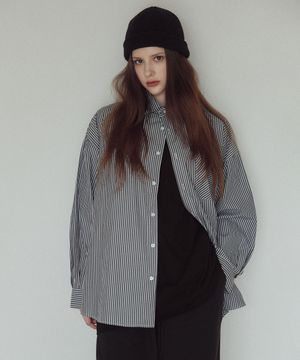 [블랜드] 노매드 오버핏 스트라이프 셔츠 라운지웨어 3colors