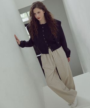 [블랜드] 워크인 스트라이프 팬츠 라운지웨어 3colors