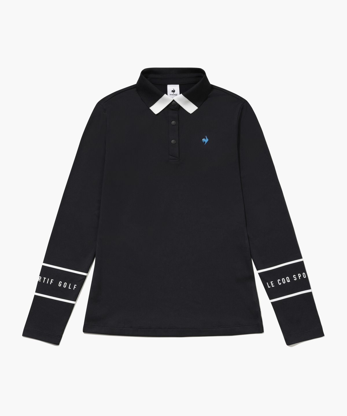 르꼬끄 골프(LECOQ GOLF) 여성 컬러 포인트 카라 티셔츠 (GQ322LTL92)